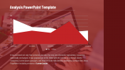 Best Analysis PowerPoint Template Slide Designs-Red Color