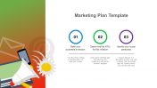 Stunning Marketing Plan Template Presentation Design