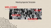 Meeting Agenda Template for Presentation