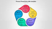 Process PowerPoint Slide Template - Pentagon Model