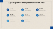 Agenda Professional Presentation Template Designs -8 Node