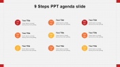 Inspire everyone with PPT Agenda Slide Themes Design