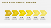 Get 6 Steps Agenda Template PowerPoint Presentation Slides