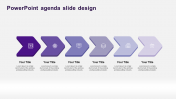 Innovative PowerPoint Agenda Slide Design