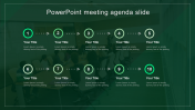 Business PowerPoint Meeting Agenda Slide Template
