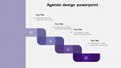 Stunning 4 Steps Agenda Design PowerPoint Presentations