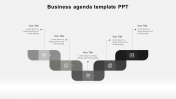 Innovative Business Agenda Template PPT Presentation