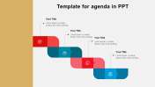 Download Steps Design Template For Agenda In PPT