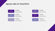 Download Unlimited Agenda Slide for PowerPoint Templates