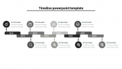 Best Timeline PowerPoint Template Presentation Slide