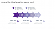Excellent Arrow Timeline Template PowerPoint Presentation