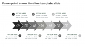 Stunning PowerPoint Arrow Timeline Template Slide Designs