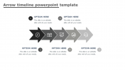 Stunning Arrow Timeline PowerPoint Template PPT Design