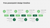 Use Free PowerPoint Design Timeline Template Presentation