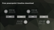 Yearly Based Free PowerPoint Timeline Download