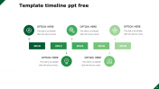 Stunning Template Timeline PPT Free Download
