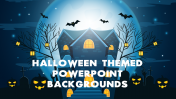 Best Halloween Themed PowerPoint Backgrounds Template