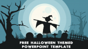 Halloween Themed PowerPoint Template And Google Slides