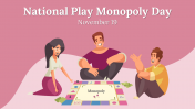National Play Monopoly Day PPT and Google Slides Templates