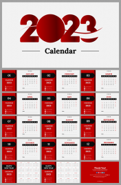 2023 Calendar Google Slides Themes and PowerPoint Template