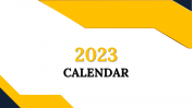 2023 Calendar Presentation and Google Slides Templates