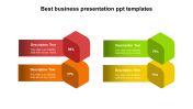 Best business presentation PPT templates - 3D Diagram