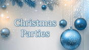 Christmas Parties PowerPoint and Google Slides Templates
