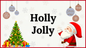 Holly Jolly PPT Presentation and Google Slides Themes