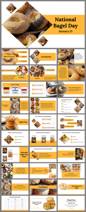 National Bagel Day PowerPoint And Google Slides Themes