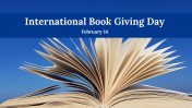 International Book Giving Day PPT and Google Slides