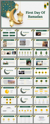 First Day Of Ramadan PowerPoint And Google Slides Templates