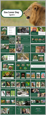 Zoo Lovers Day Presentation and Google Slides Templates