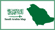 Saudi Arabia Map PowerPoint and Google Slides Themes