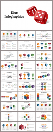 Dice Infographics PowerPoint And Google Slides Templates