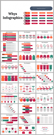 Easy To Use This Predesigned Whys Infographics PowerPoint