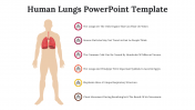 Use Our Predesigned Human Lungs PowerPoint Template