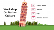 Use Workshop On Italian Culture PowerPoint And Google Slides