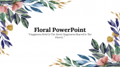 Our Predesign Floral PowerPoint Background And Google Slides