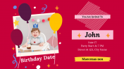 Easy To Editable Birthday PowerPoint And Google Slides