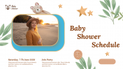 Baby Shower Schedule PowerPoint And Google Slides Themes