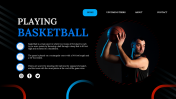 Easy To Use Basketball Slides Template And Google Slides