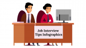 Use Job Interview Tips Infographics Google Slides Themes