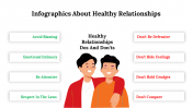 Infographics About Healthy Relationships Google Slides