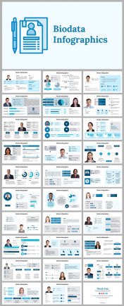 Easy To Use Biodata Infographics PPT And Google Slides