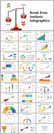 Use Break Even Analysis Infographics PPT And Google Slides