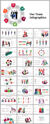 Our Team Infographics PowerPoint And Google Slides