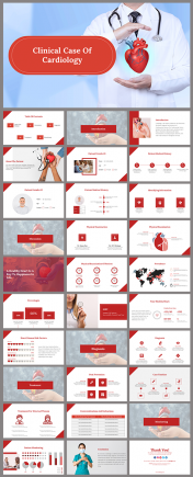 Clinical Case Of Cardiology PowerPoint And Google Slides