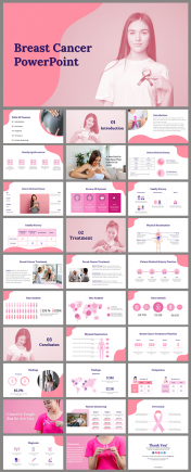Breast Cancer PowerPoint And Google Slides Template