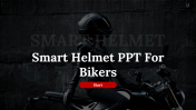 Smart Helmet For Bikers PPT Presentation and Google Slides