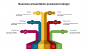 Business Presentation PowerPoint Design-Arrows Model